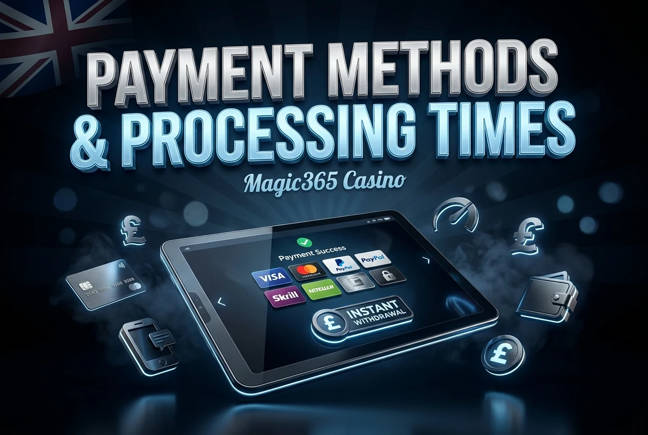 Payment Methods & Processing Times